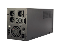 Gembird UPS 3000VA Line-in 1xC14 3xC13 2xSchuko USB RJ-45 - 1230982 - zdjęcie 2